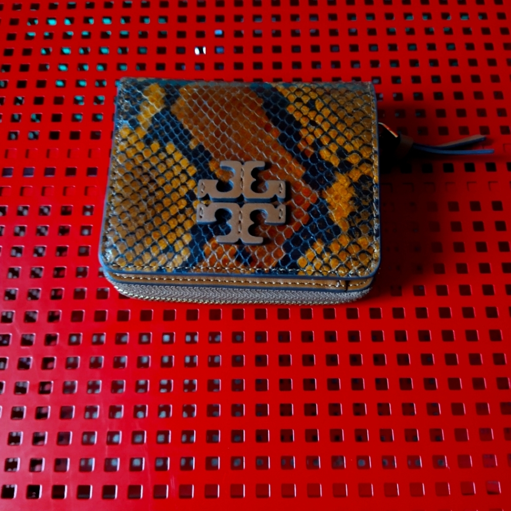 Tory Burch Snakeskin Wallet